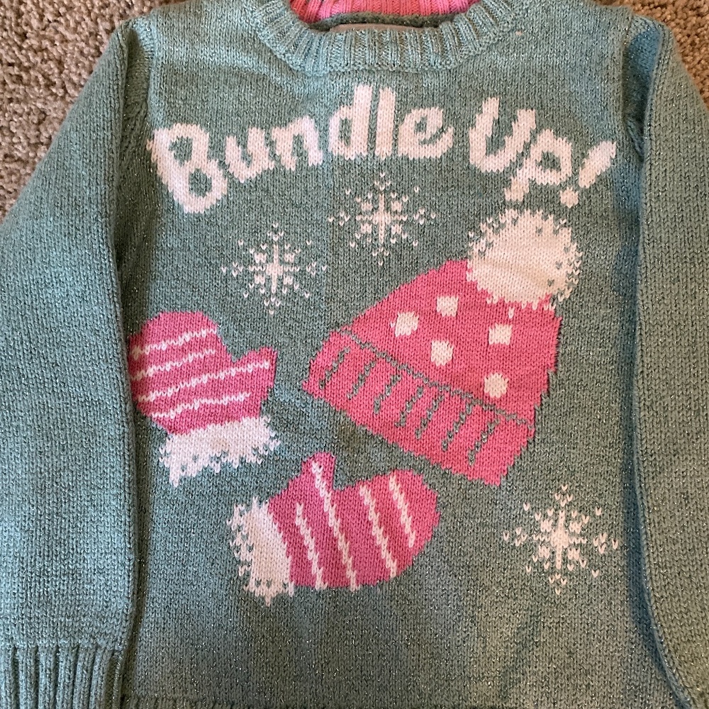Little Girl Winter Sweater Size 3t